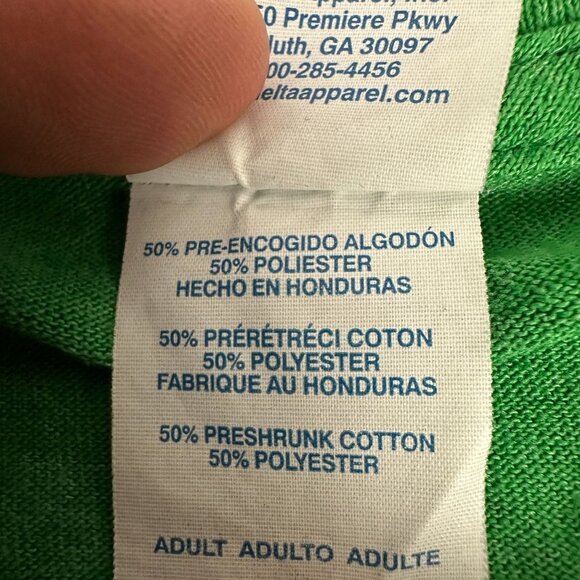 Delta Pro Weight Mens Harambe Graphic Short Sleeved T-Shirt Size XL Green - Picture 5 of 7